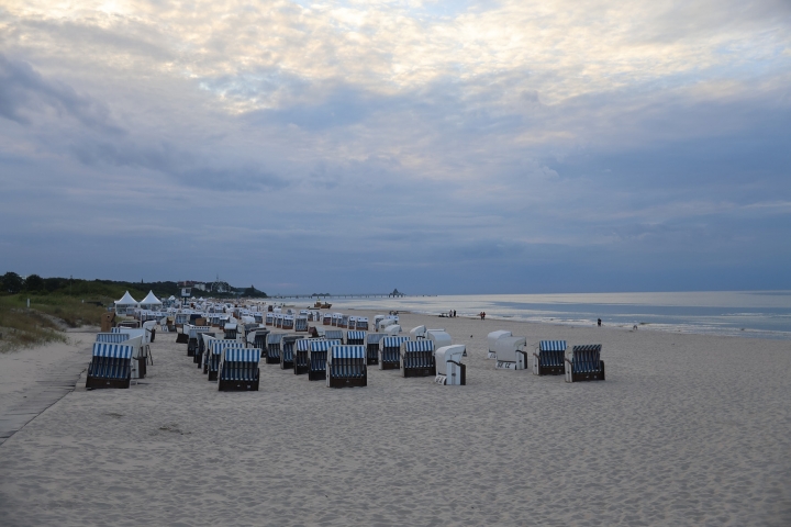 Sandiger Ahlbecker Ostseestrand.
Vom Feinsten.