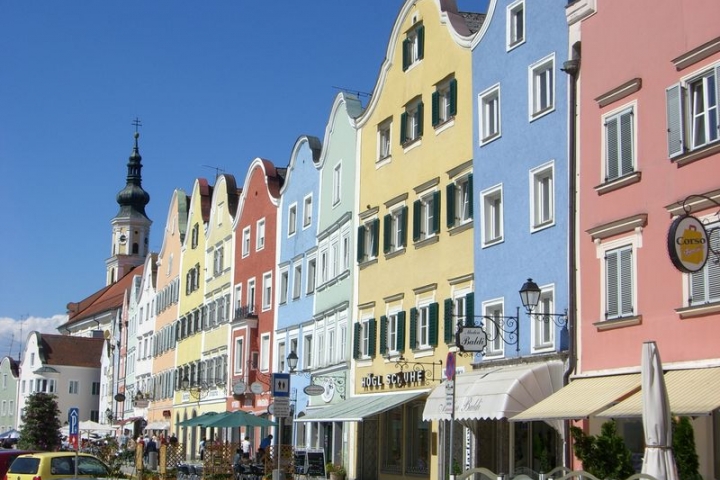 Schärding in Österreich, ca. 25 km entfernt