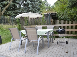 Haus Panoramablick - Terrasse mit Grill.