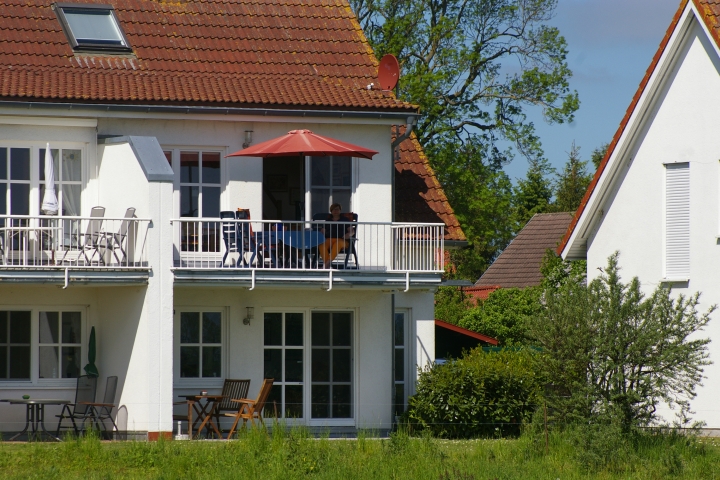 Balkon im Obergeschoss