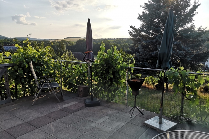 Terrassenblick