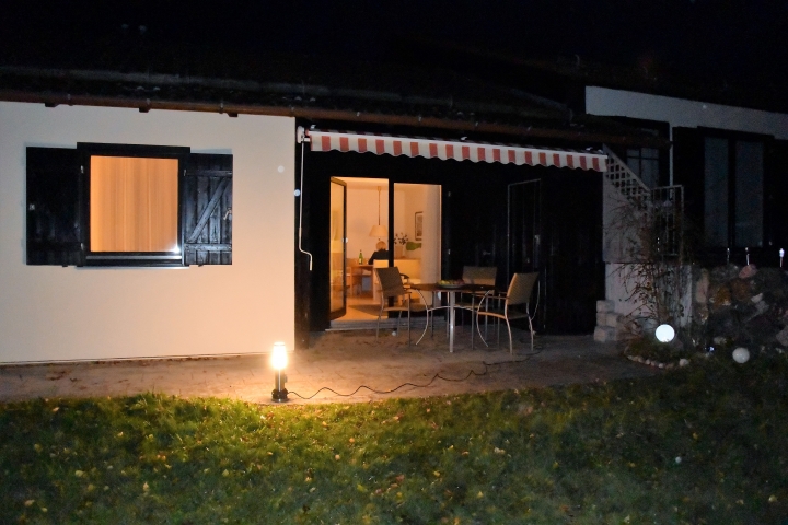 Abendstimmung Ferienhaus Lechseeferien
