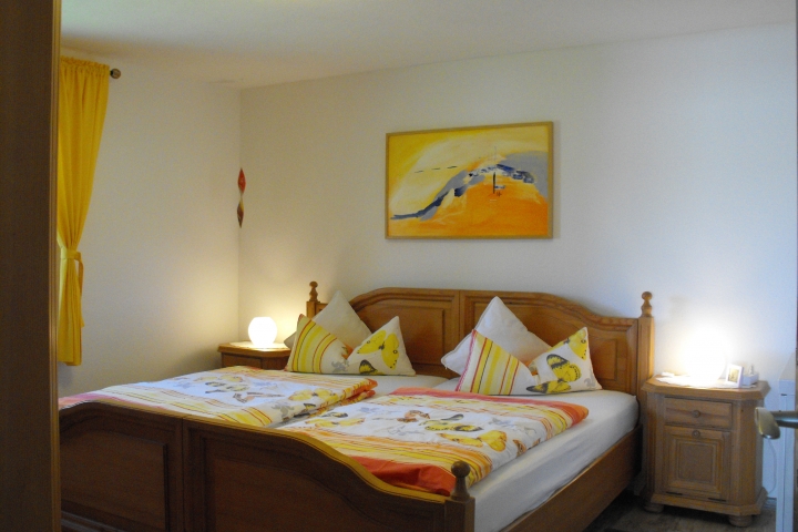 Landhaus Schlafzimmer Bett 2 x 2 m