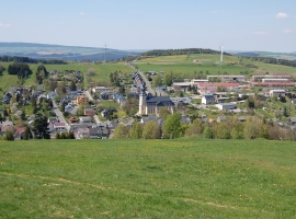Blick auf Oberweißbach