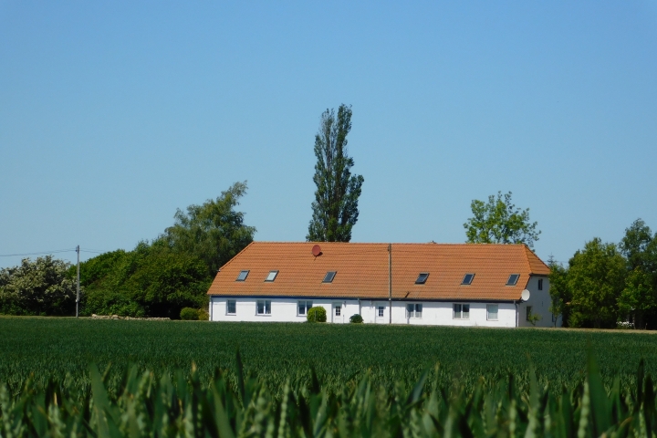 Blick auf das gesamte Haus