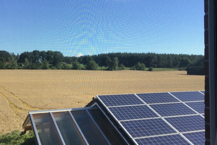 Blick aus dem Küchenfenster