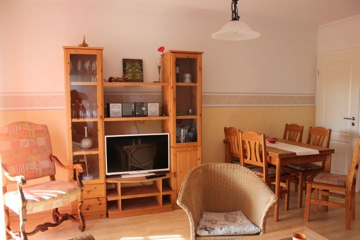 Wohnzimmer Fewo Seestern
