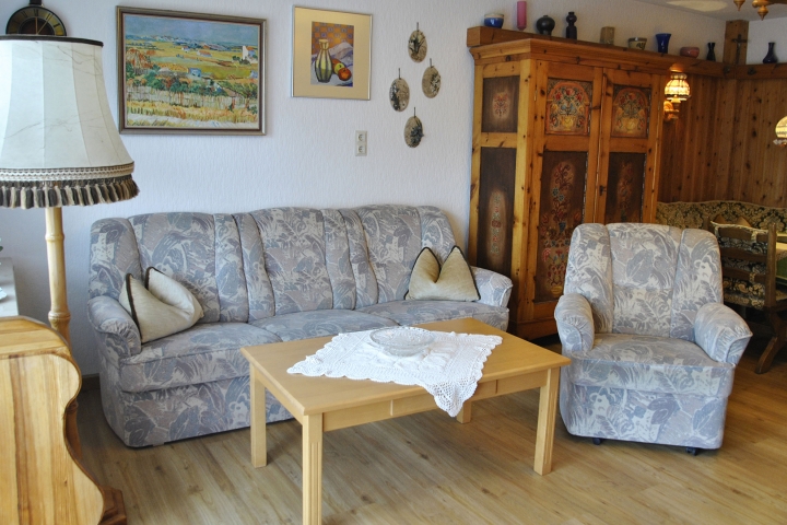 Beispiel Wohnzimmer Typ A (1-Zi-App 40qm)