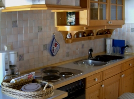 Küche mit Geschirrspüler Typ C (2-Zi-App 85 qm)
