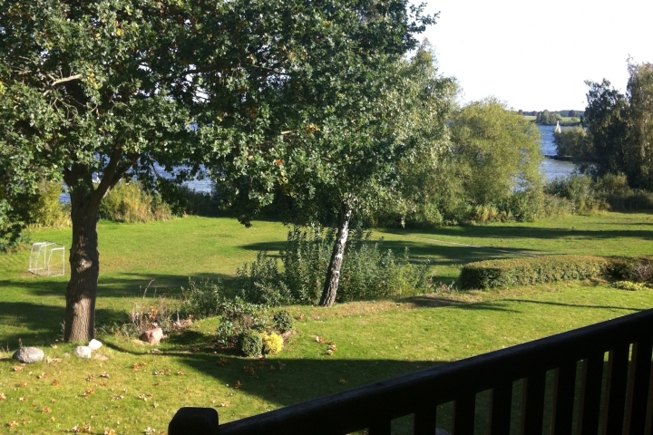 Fewo OG - Die Aussicht vom Balkon der Dachgeschoßwohnung!
