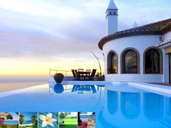 Ferienhäuser Costa Tropical | Villa Almaysia mit privatem Swimming Pool auf dem Monte de los Almendros in Salobrena an der Costa Tropical in Andalusien