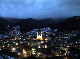 Forbach bei Nacht