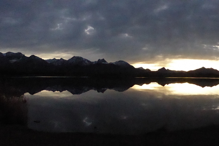 Abendstimmung am Hopfensee