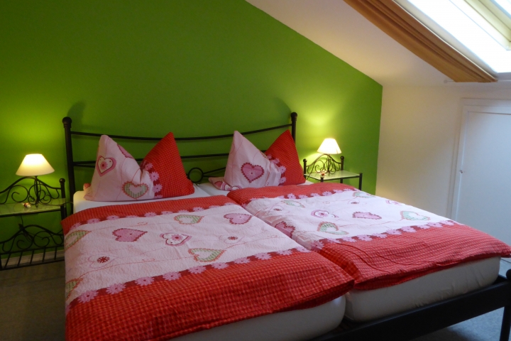 zweites Schlafzimmer... und einen guten Start in den neuen Tag