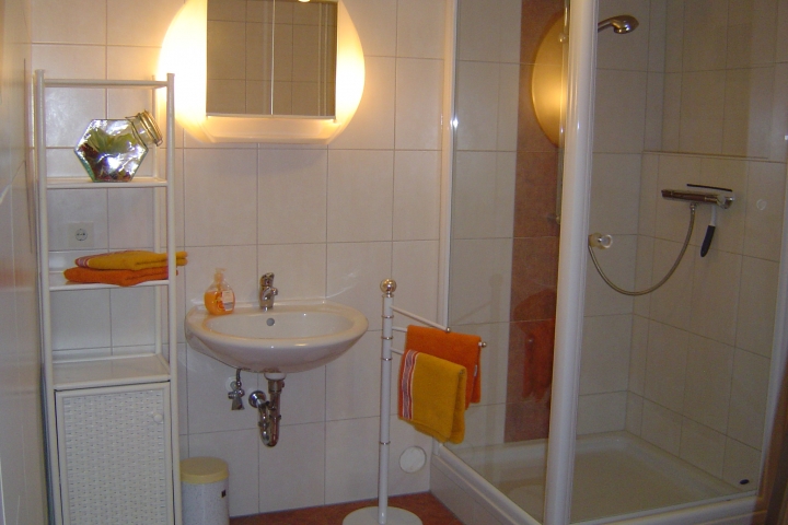 Duschbad mit separater Toilette