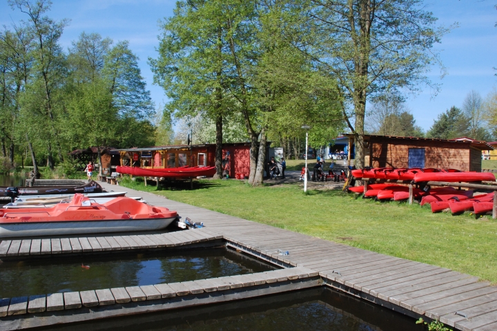 Bootsverleih und Kiosk