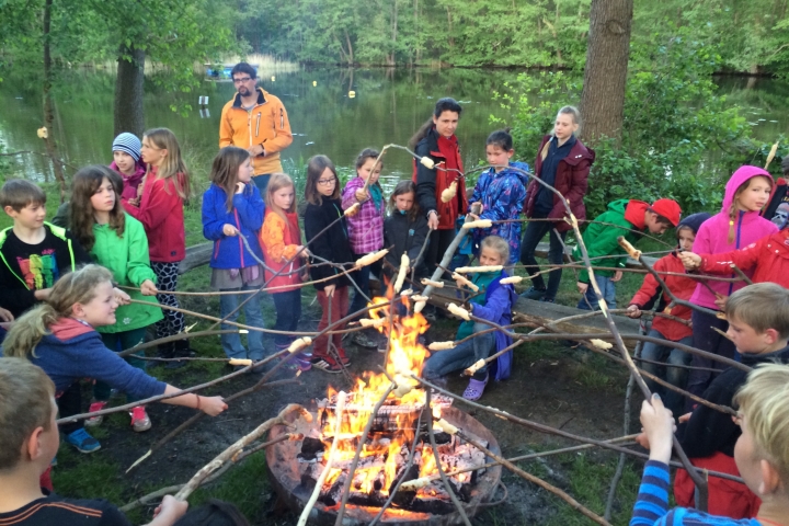 gemütliches Lagerfeuer 