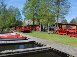 Bootsverleih und Kiosk