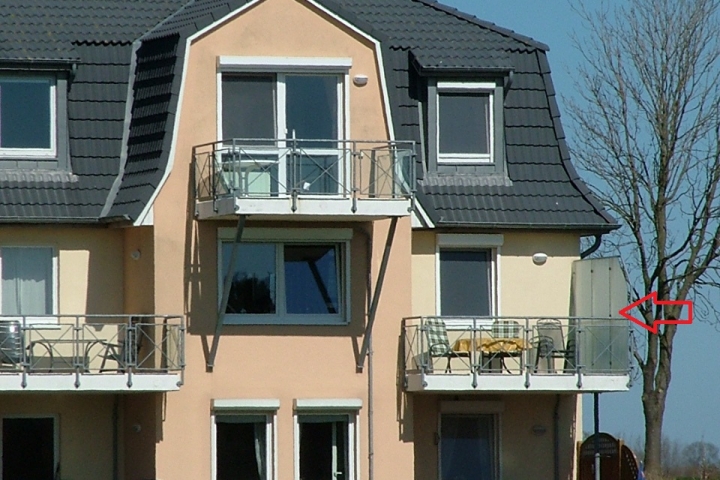 Lage der Wohnung Südseite