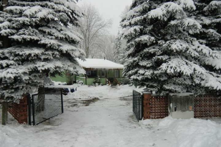 Auch im Winter ist es sehr idylisch in Körba!