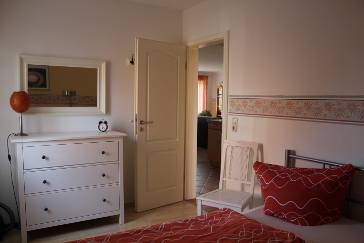 kleines Schlafzimmer Fewo Seestern
