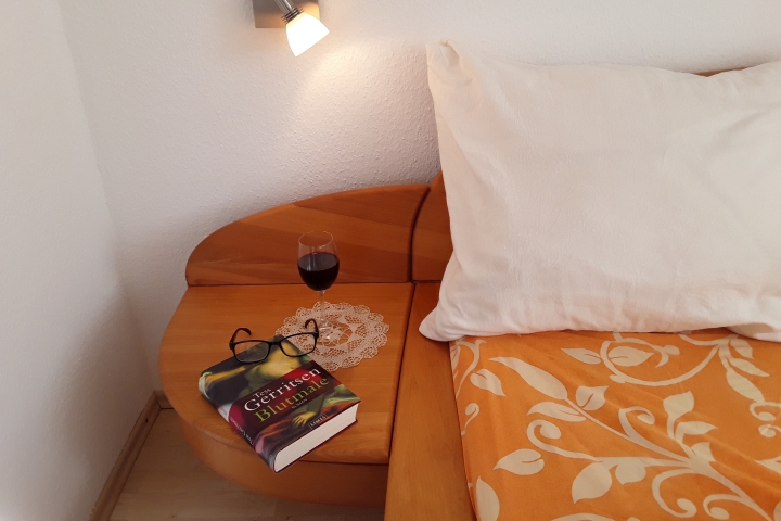 Nahansicht Nachtschrank