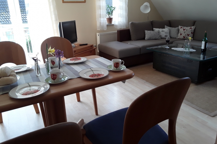 Wohnzimmer Fewo Bernstein