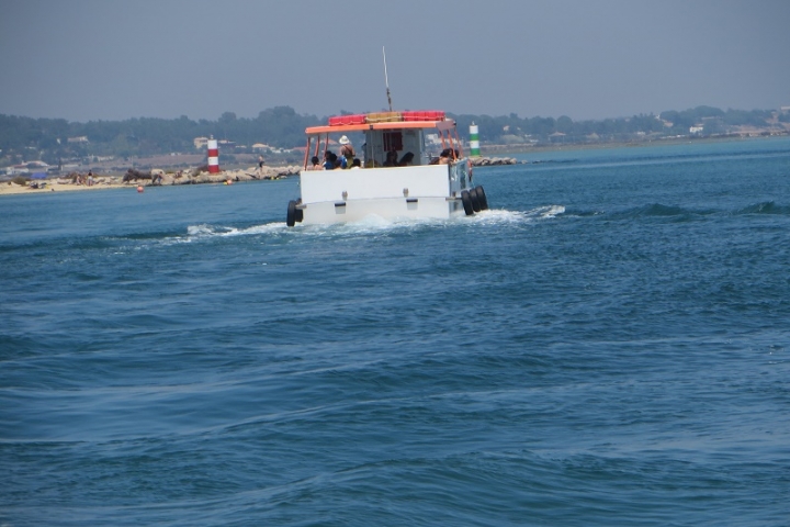 Fähre von Fuzeta aus zur Insel