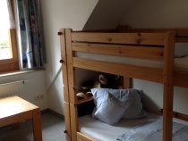 Wohnung Nr.7
Kinderzimmer mit Etagenbett