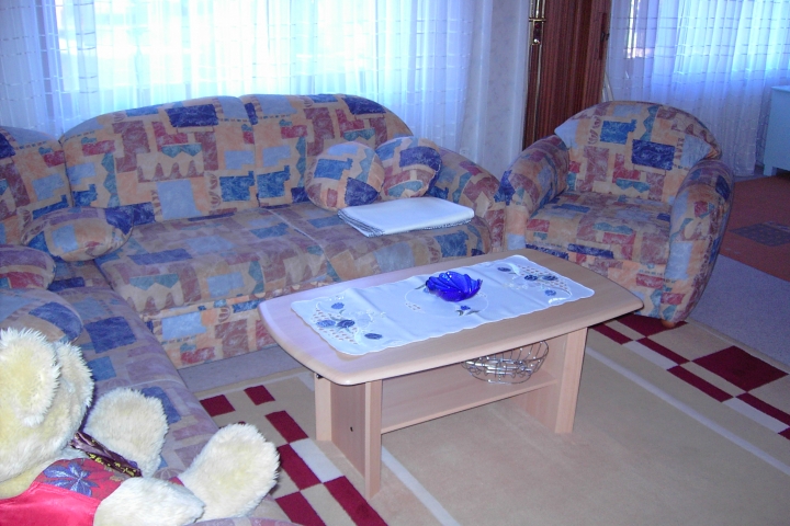 Wohnzimmer mit Schlafcoach