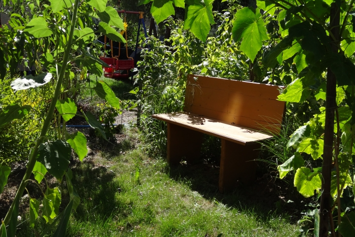 ein nettes Plätzchen im Garten