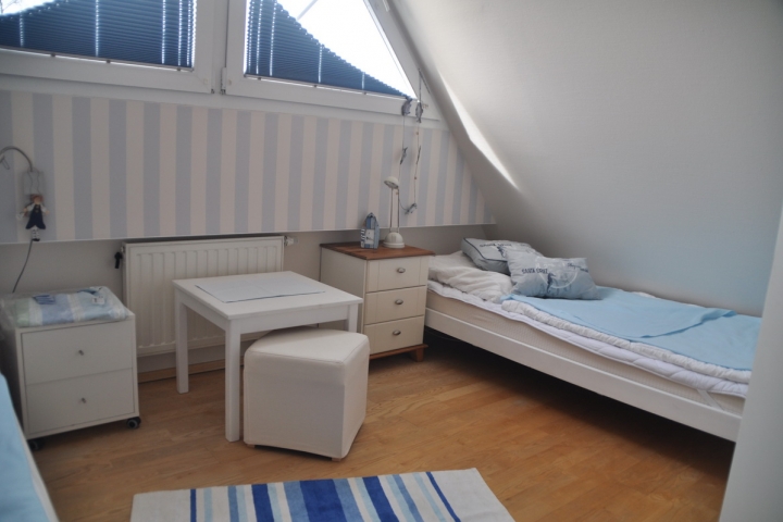 Schlafzimmer im Giebel/Kinderzimmer
