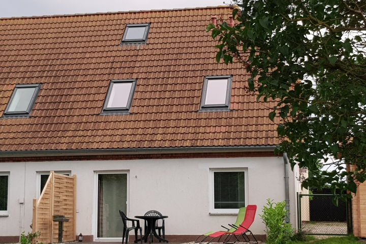 Blick aus dem Garten