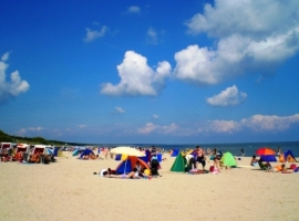 Am Strand in Zinnowitz