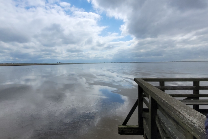 Wattenmeer bei Ebbe