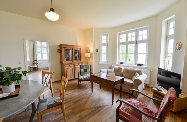 Gutshaus Grubnow mit Sauna &middot; Wohnung 3