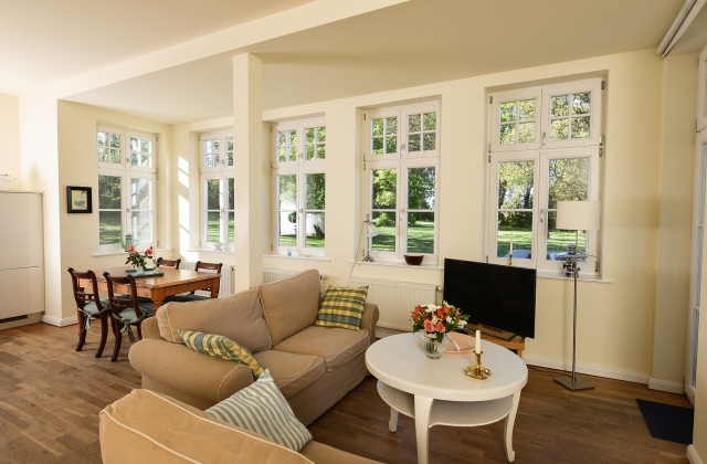 Gutshaus Grubnow mit Sauna &middot; Wohnung 4