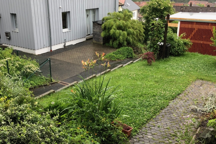Ausblick Garten