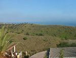 Panoramablick von der Terrasse aus über die ganze Bucht