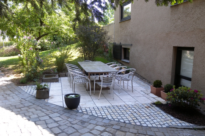 Sitzplatz im Garten