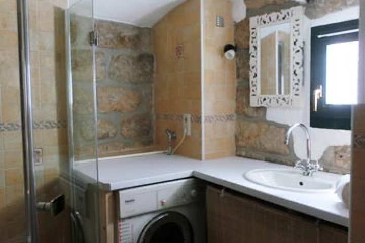 Appartement Wendischhof Bad mit Wanne/Dusche/Waschmaschine