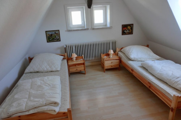 Elblandhaus 1. Schlafzimmer DG