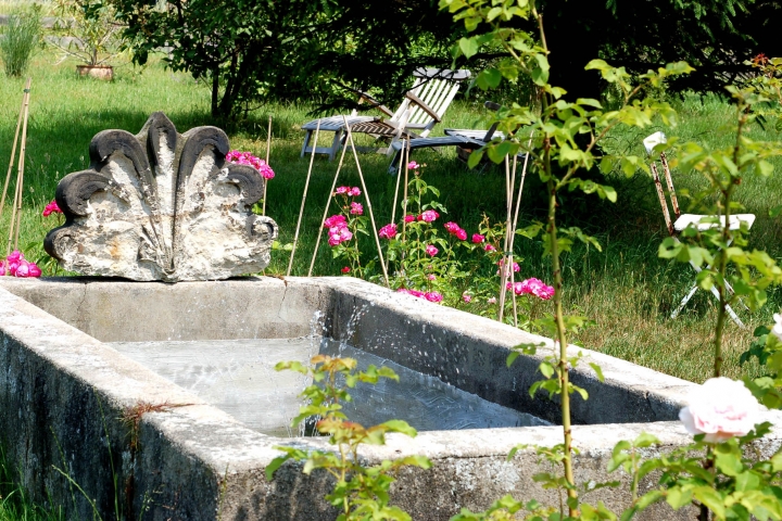 Springbrunnen zum Seele baumeln lassen