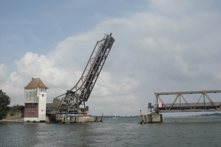 Die Brücke Lindaunis