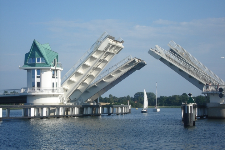 Die Kappelner Klappbrücke