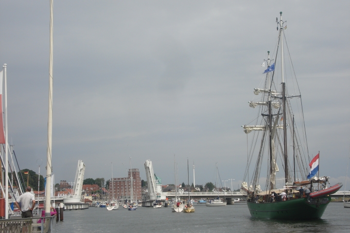 Blick von der Schlei auf Kappeln
