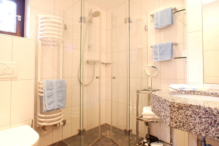 ALPSPITZ - begehbare Dusche