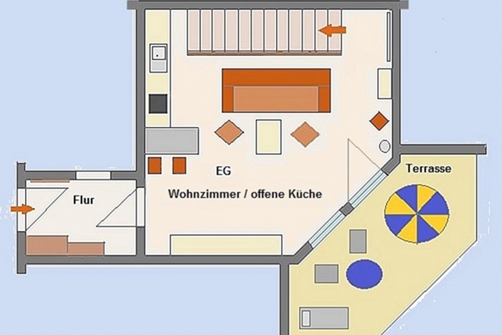 Grundriss Erdgeschoss