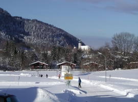 Die Ruhpoldinger Pfarrkirche 