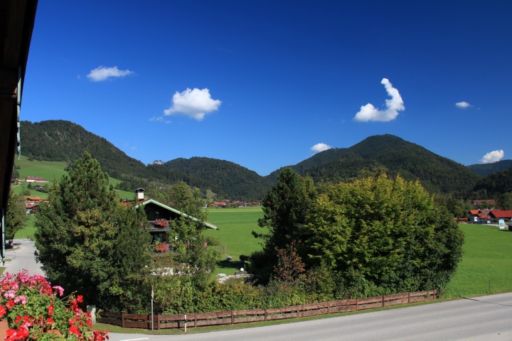 Blick vom Balkon Richtung Osten